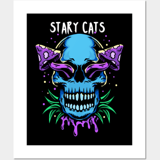 stray cats Posters and Art